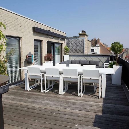 Modern Appartement Centrum Oostende Met Enorm Dakterras Exterior foto