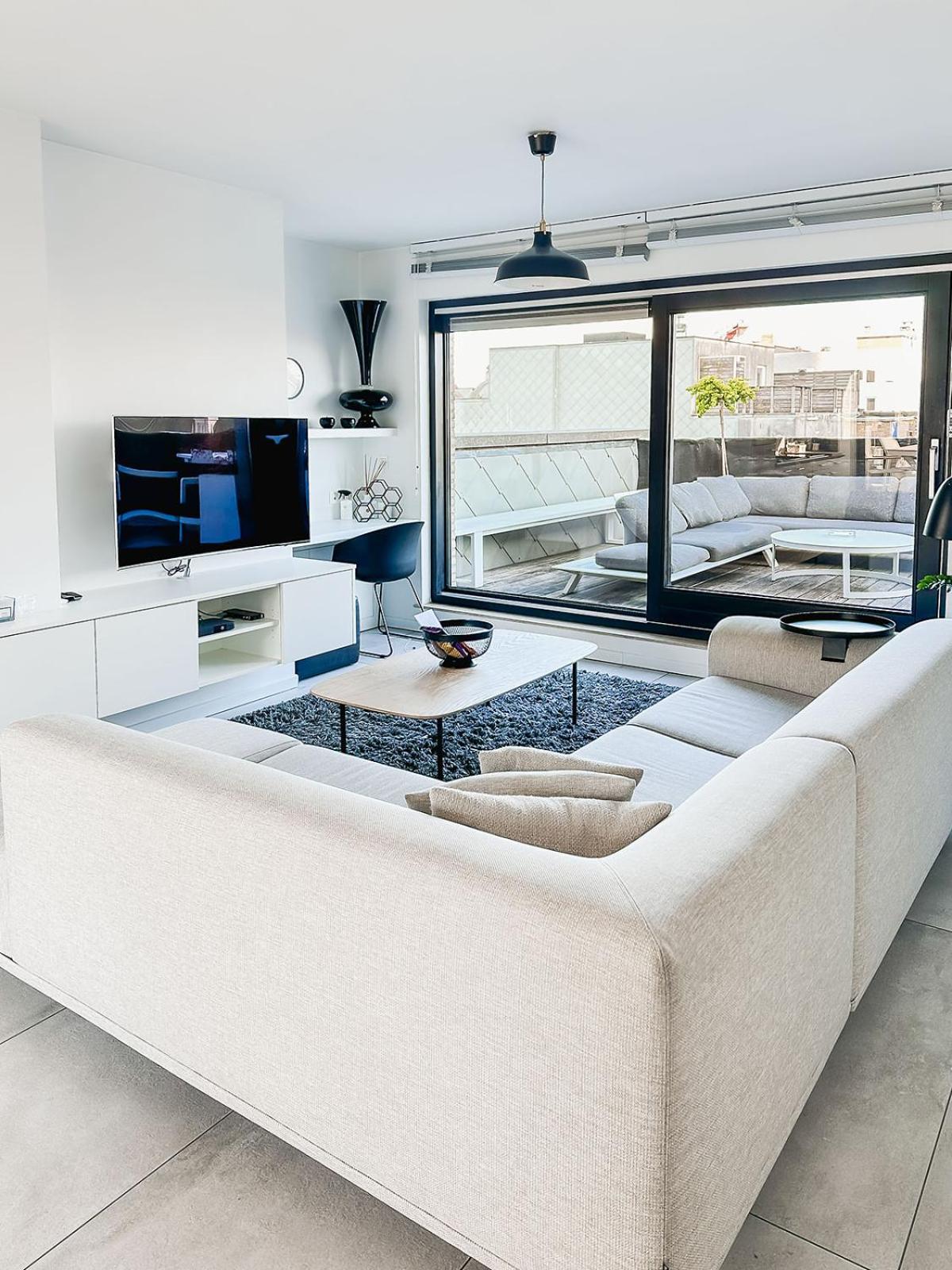 Modern Appartement Centrum Oostende Met Enorm Dakterras Exterior foto